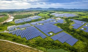 Aerial Solar Farm