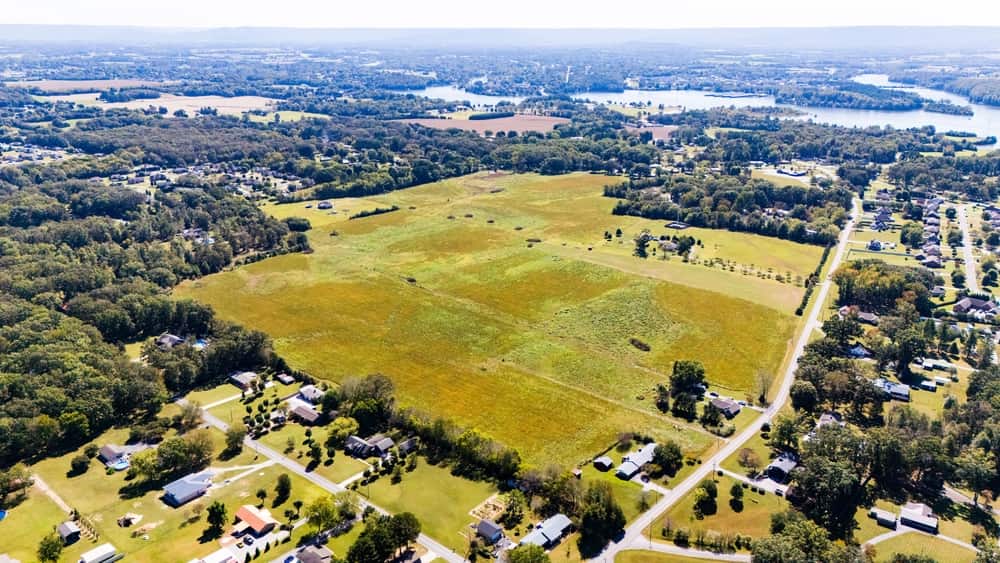 Undeveloped land in middle Tennessee